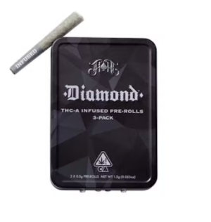 3-PACK INFUZED DIAMOND PRE-ROLL - HEAVY HITTERS